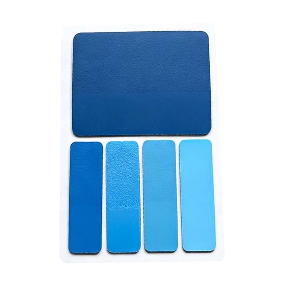VKLU Dark Blue Transparent Page Markers, PET Index Tabs for Annotating Books, Aesthetic Sticky Tabs for Academic Journaling & Office Organization