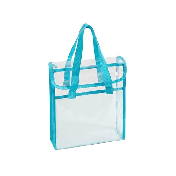 VKLU Multi-functional Expandable File Jacket, Vertical Professional Document Portfolio with Handle for Interviews and Meetings, Sky Blue, 1Pc