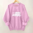 thumbnail image 1 of VKOYWKM Pink Breast Cancer Sweatshirt for Women Ribbon Graphic Sweatshirts Crewneck Breast Cancer Awareness Pullover Long Sleeve Fall Tops, 1 of 4