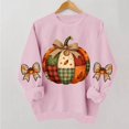thumbnail image 1 of VKOYWKM Women's Fall Thanksgiving Sweatshirt Pumpkin Graphic Crewneck Long Sleeve Pullover Top, 1 of 5