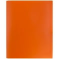 thumbnail image 1 of VKQNRGS 1Pc Plastic Folder with 2 Pockets, 3-Hole Punched Prong Fastener Folders for Letter Size Paper, Twin Pocket Organizers With 3 Prongs for S-chool, Assorted Color, 11.4 x 9.4 Inch, 1 of 8