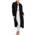 thumbnail image 1 of VKWEAR Cotton, Long Casual Maxi Length Denim Coat (Women's), 1 of 4