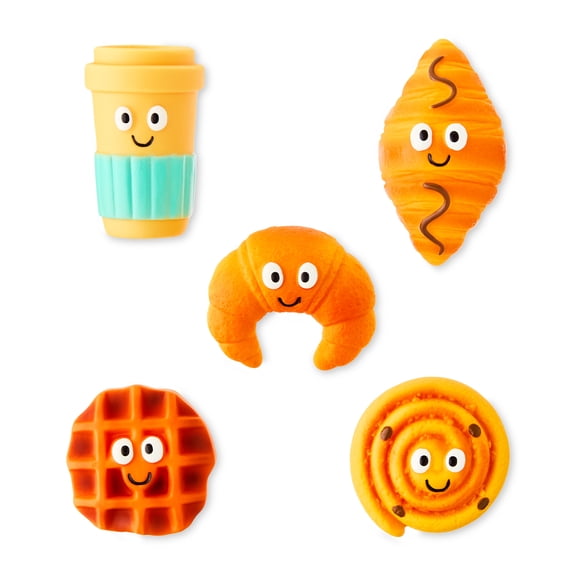 Vibrant Life 5-Piece Bakery Goods Latex Dog Toy Pack for Extra-Small Dogs, Multicolor