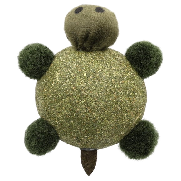Vibrant Life Compressed Catnip Cat Toy, Turtle