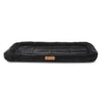 thumbnail image 1 of Vibrant Life Large Cozy Luxe Crate Mat Pet Bed, Dark Gray, 36" x 27", 1 of 6