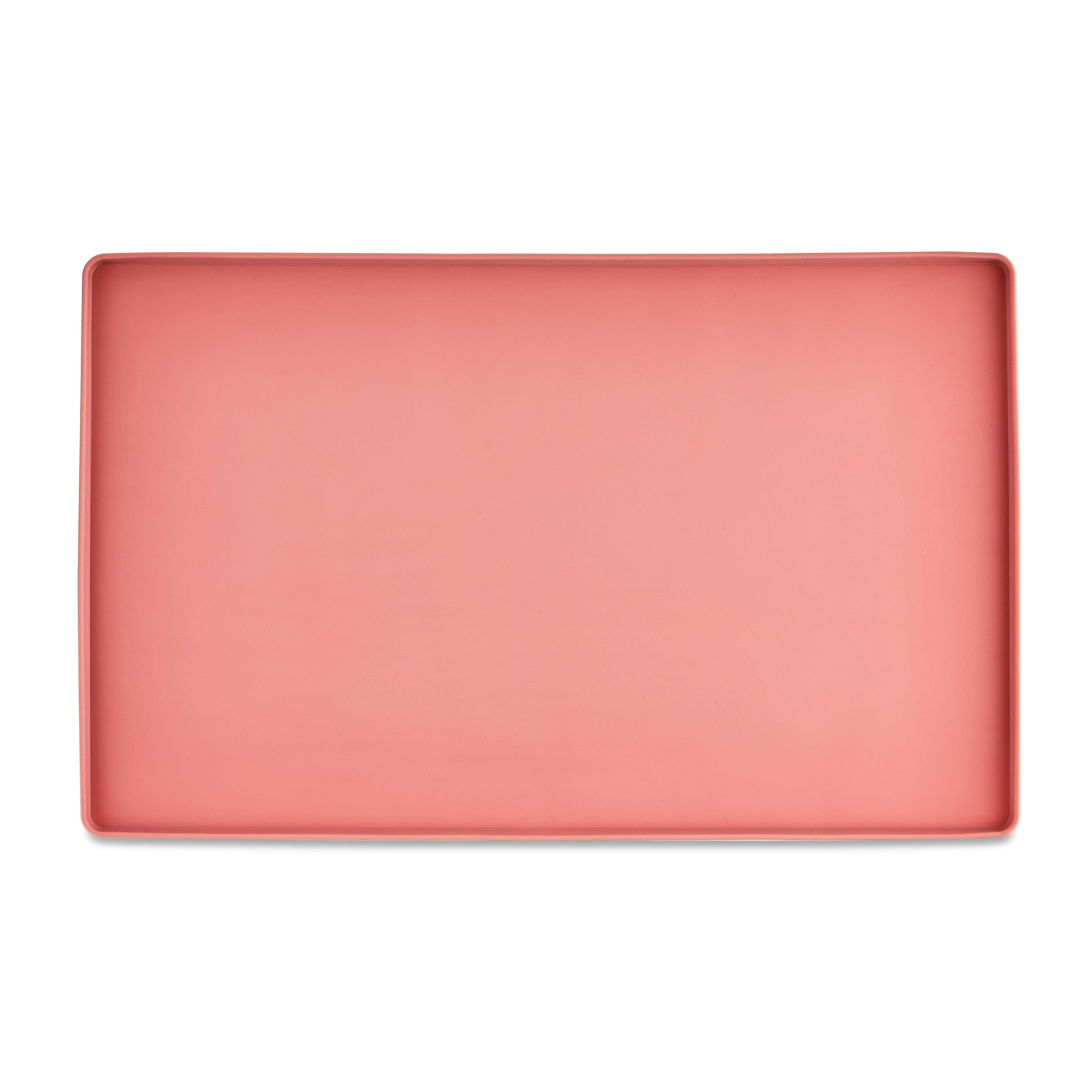 Vibrant Life Medium Silicone Pet Feeding Mat, Rose, 19" x 12"