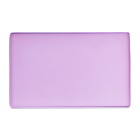 Vibrant Life Medium Silicone Pet Feeding Mat, Purple, 19" x 12"