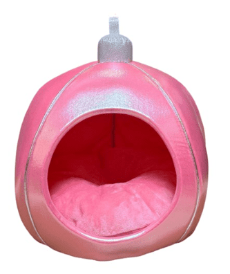 Vibrant Life Holiday Extra Small Ornament Pet Bed, Pink, 19" x 19"