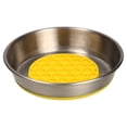 thumbnail image 1 of Vibrant Life Silicone and Stainless Steel Lick Mat Cat Saucer, 1 of 8
