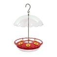 thumbnail image 1 of Vibrant Life Plastic Hummingbird Saucer with Rainproof Dome Feeder, Red, 12 oz Capacity, 1 of 9