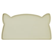 Vibrant Life Silicone Cat Feeding Mat, White, 17.5" x 9"