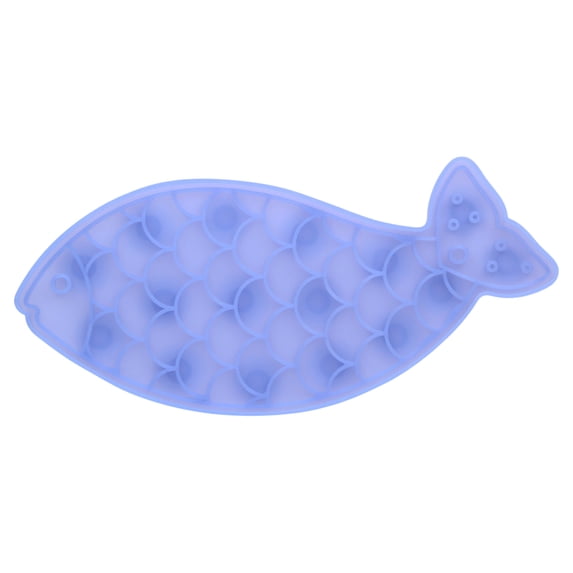 Vibrant Life Silicone Blue Fish Cat Lick Mat
