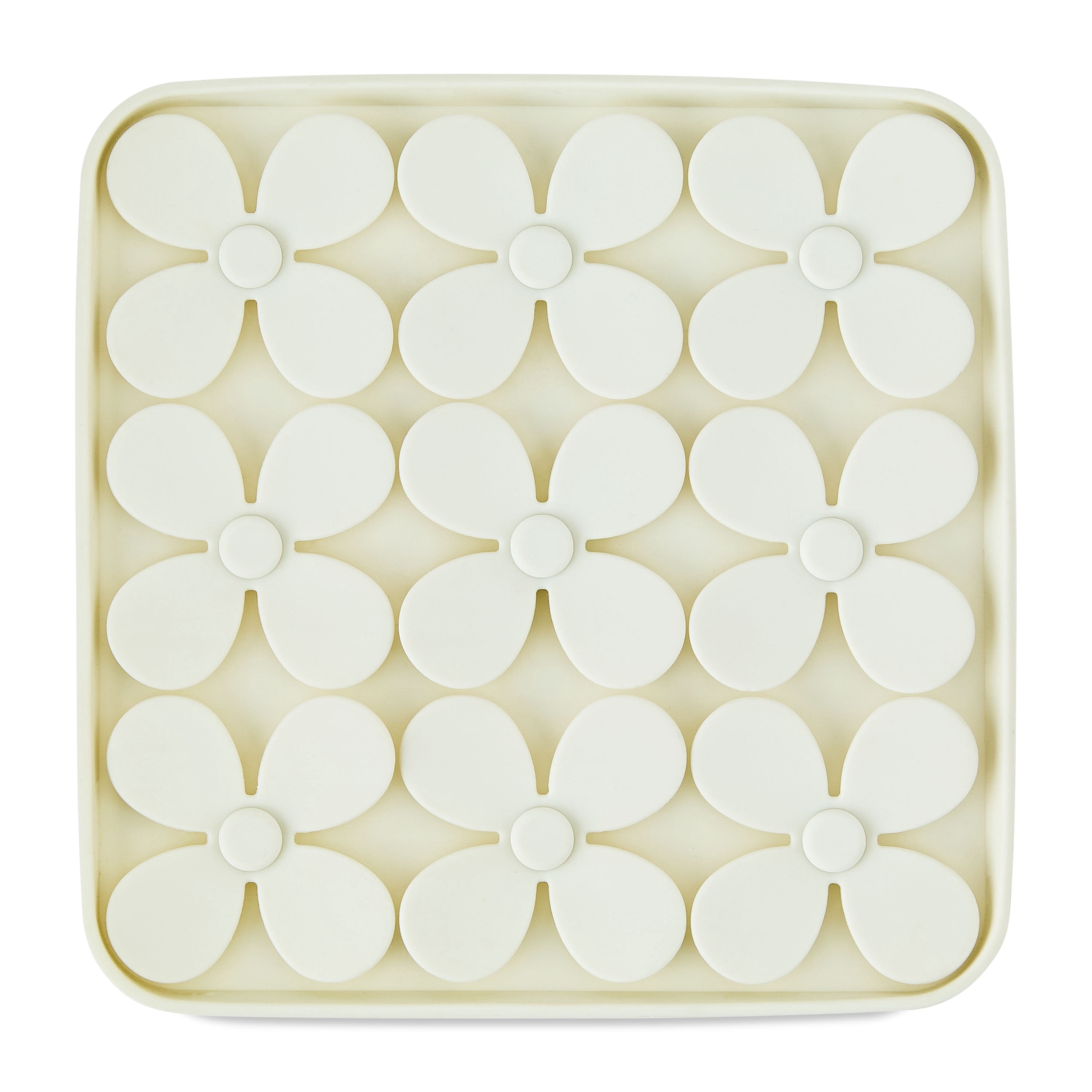 Vibrant Life Silicone Shamrock Snuffle Mat, Beige, 8" x 8"