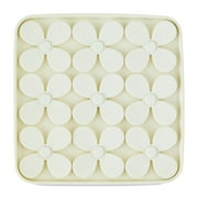 Vibrant Life Silicone Shamrock Snuffle Mat, Beige, 8 x 8