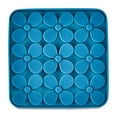 thumbnail image 1 of Vibrant Life Silicone Shamrock Snuffle Mat, Blue, 8" x 8", 1 of 5