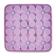 thumbnail image 1 of Vibrant Life Silicone Shamrock Snuffle Mat, Purple, 8" x 8", 1 of 5