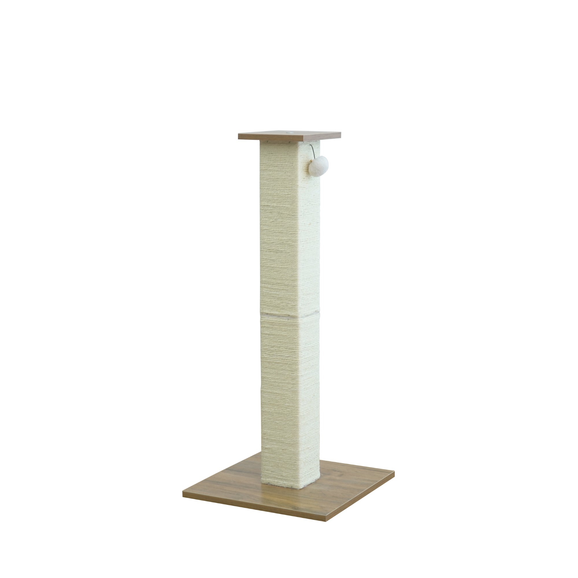Vibrant Life Large Square Scratching Post, Beige