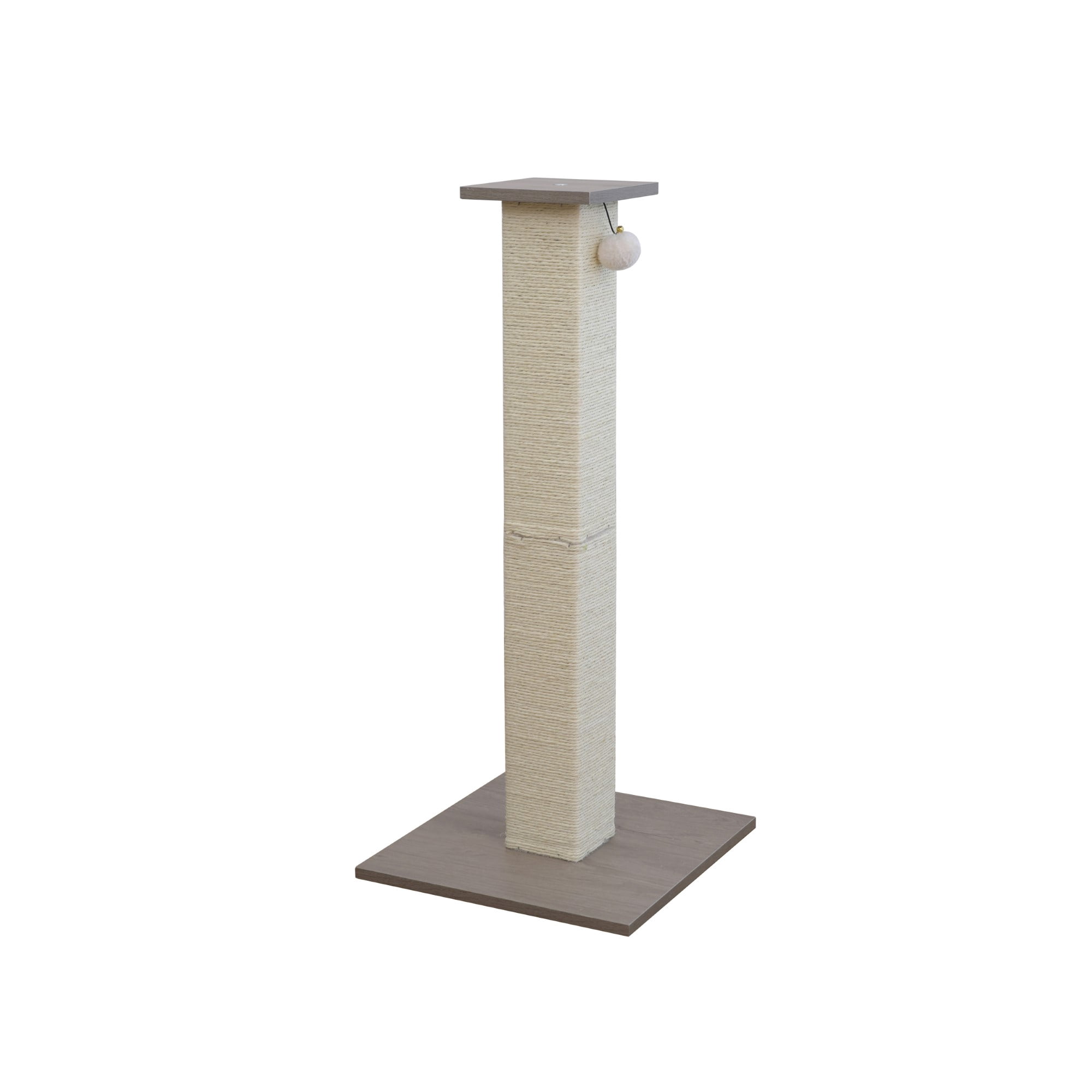 Vibrant Life Large Square Scratching Post, Gray