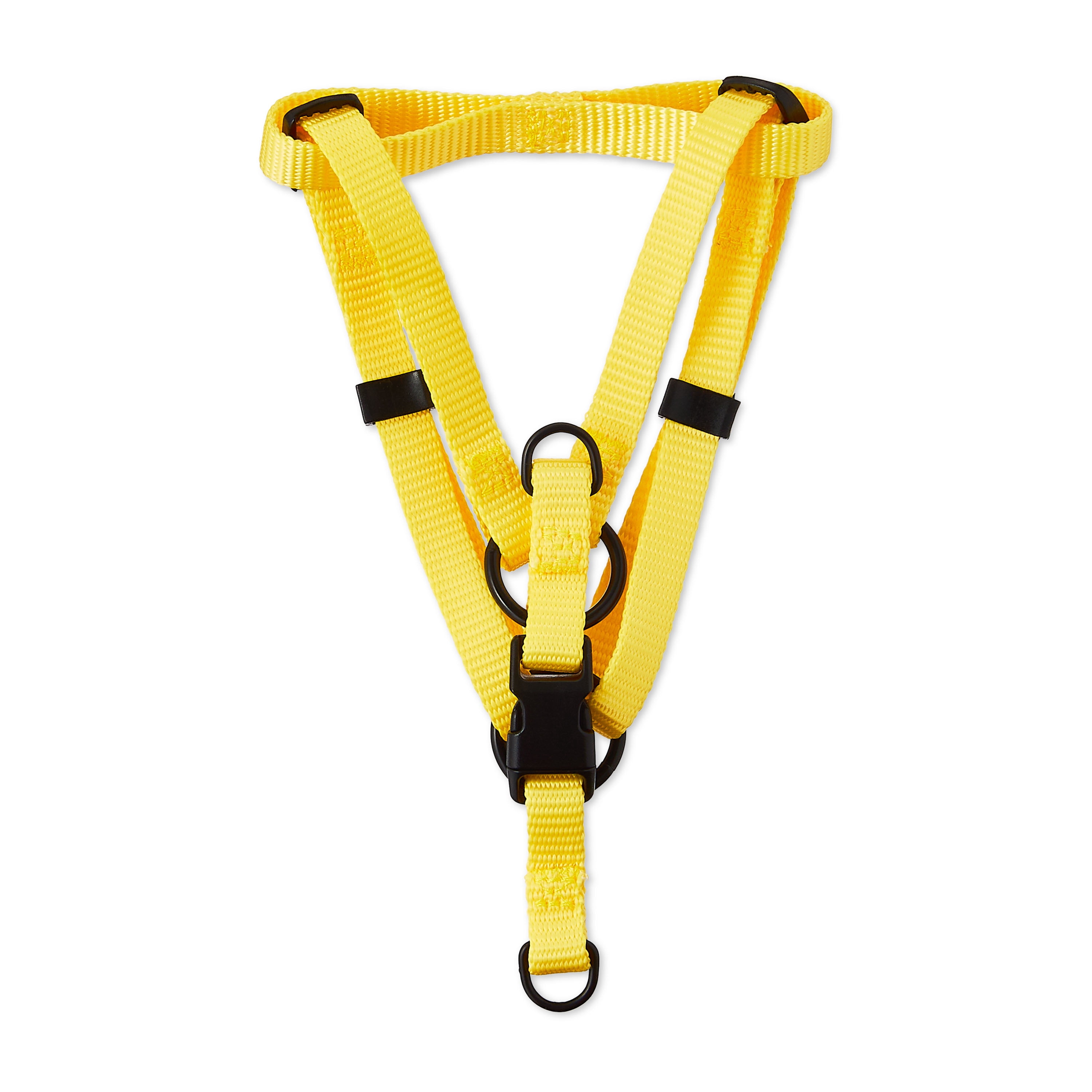 Vibrant Life Polyester Adjustable Step-in Dog Harness, Yellow, S