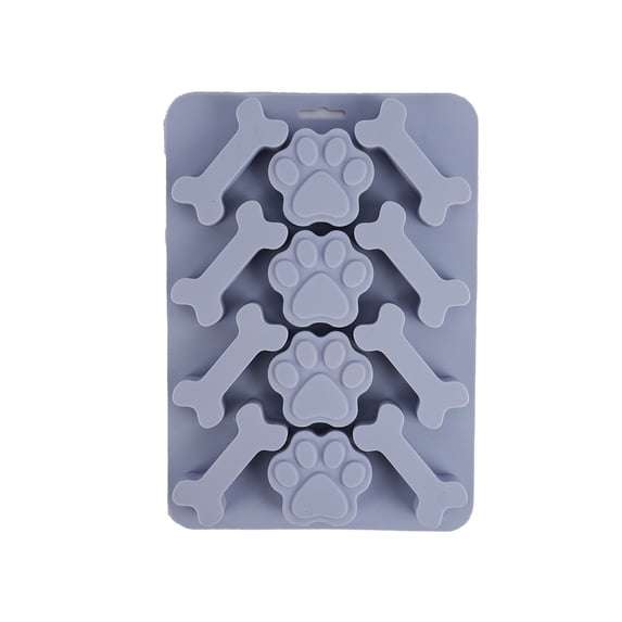 Vibrant Life Silicone Dog Treat Mold, Bones and Paws