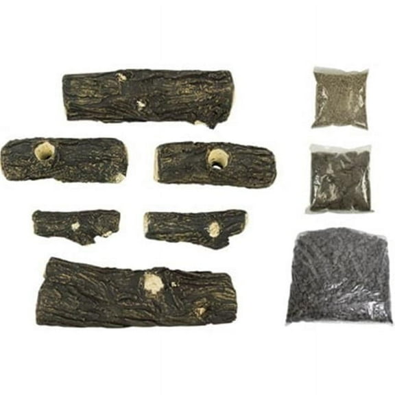 VL-WO24D Willow Oak Vented Gas Log Set - 55000 BTU, 24 in.