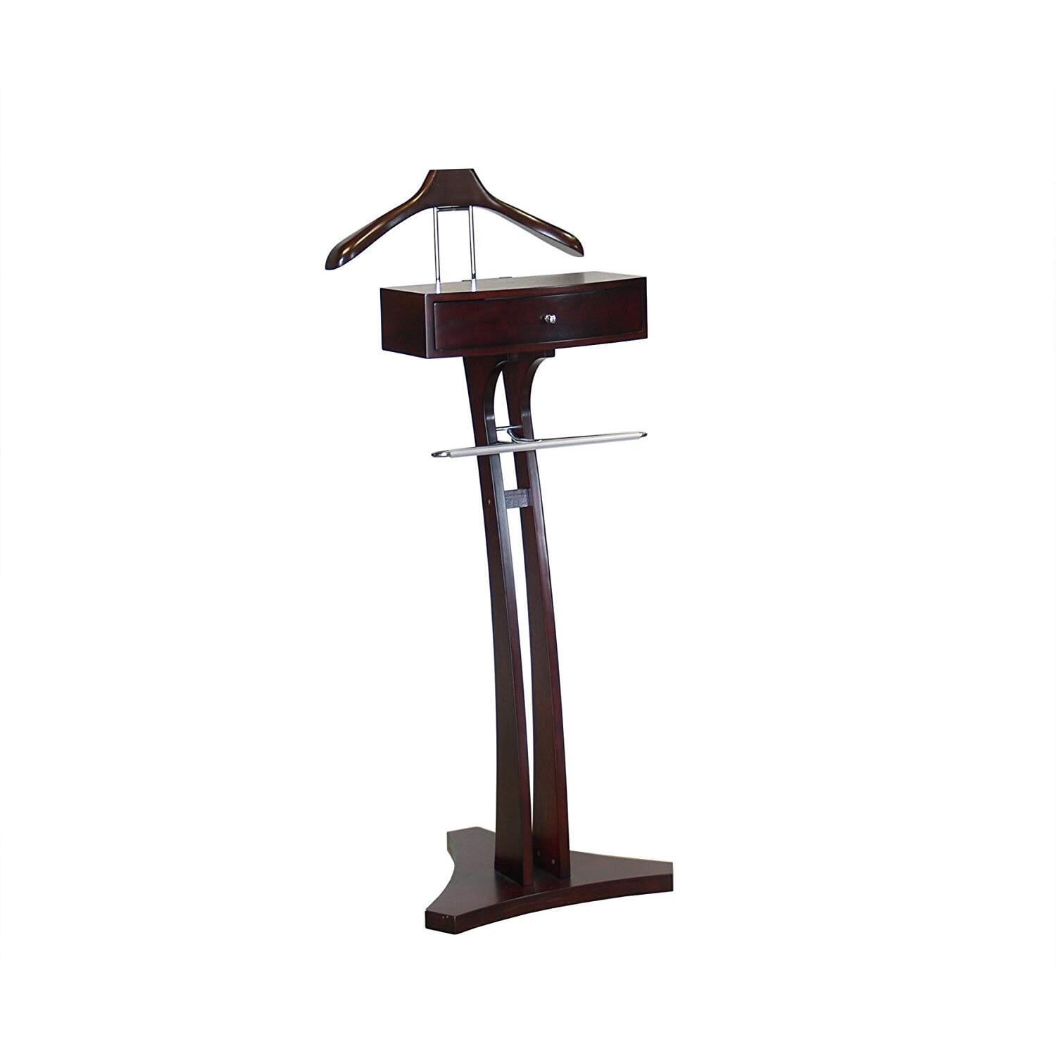 VL16701 Cobra Valet, Contemparary Simple Line Design in Mahagany Color ...