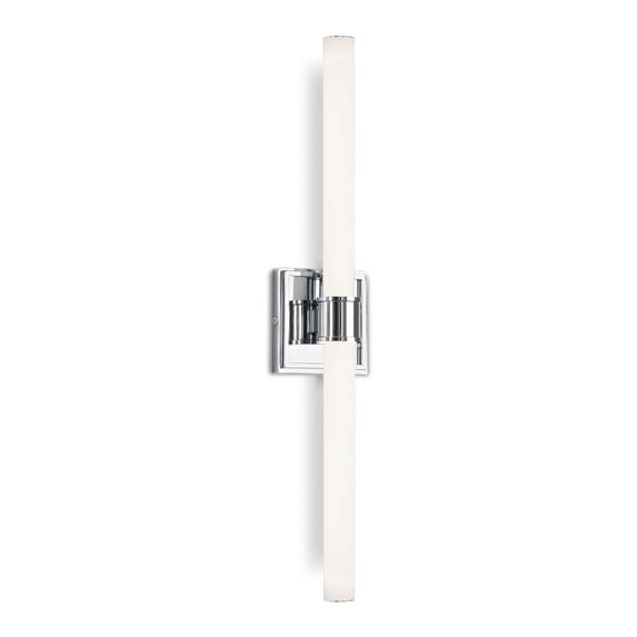 Kuzco VL17024-CH Rona 24" Chrome LED Vanity Light, 31W 3000K Bathroom Fixture