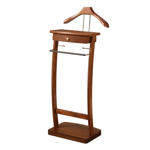 Proman Products Kingsman Valet Stand - Walnut