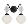 thumbnail image 1 of VL415315MBOP-Alora Lighting-Celia - 2 Light Bath Vanity-12.75 Inches Tall and 15 Inches Wide-Matte Black Finish, 1 of 1