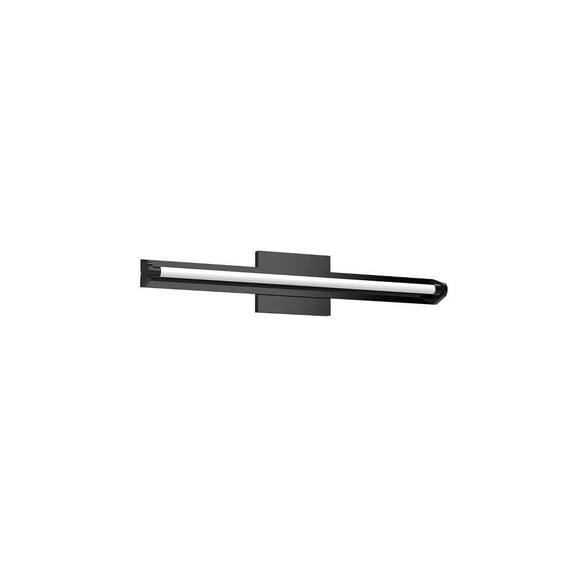 VL60624-BK-Kuzco Lighting-Plymouth - 26W LED Bath Vanity-2.88 Inches Tall and 24.13 Inches Wide-Black Finish