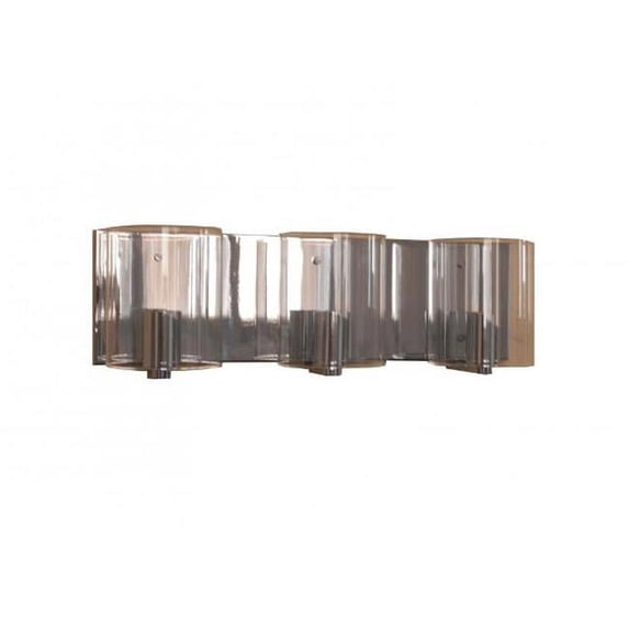 VL7023-3CLCH-Whitfield Lighting-Hudson - Three Light Bath Vanity