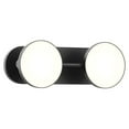 thumbnail image 1 of VL72213-BK-Kuzco Lighting-Novel - 14W 2 LED Bath Vanity-5.25 Inches Tall and 13.25 Inches Wide, 1 of 6