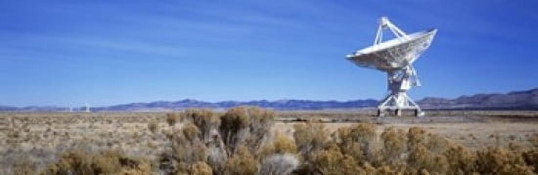 VLA Telescope Socorro New Mexico USA Canvas Art - Panoramic Images (18 x 6)