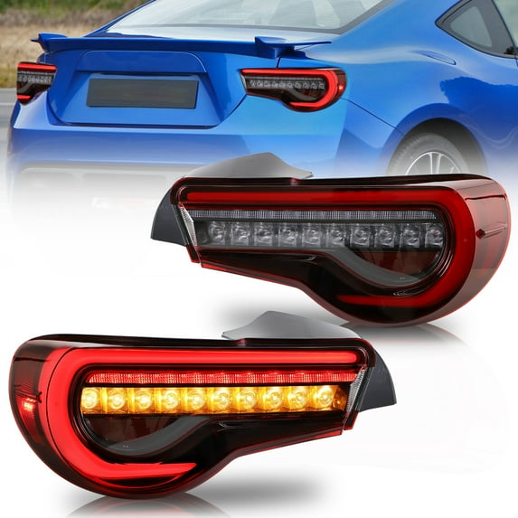 VLAND Full LED Tail Lights for Toyota 86 GT86 2012-2020 Subaru BRZ 2013-2020 Scion FR-S 2013-2016