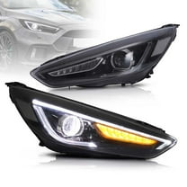 VLAND Headlights for Ford Focus 2015 2016 2017 2018 Front Lamps