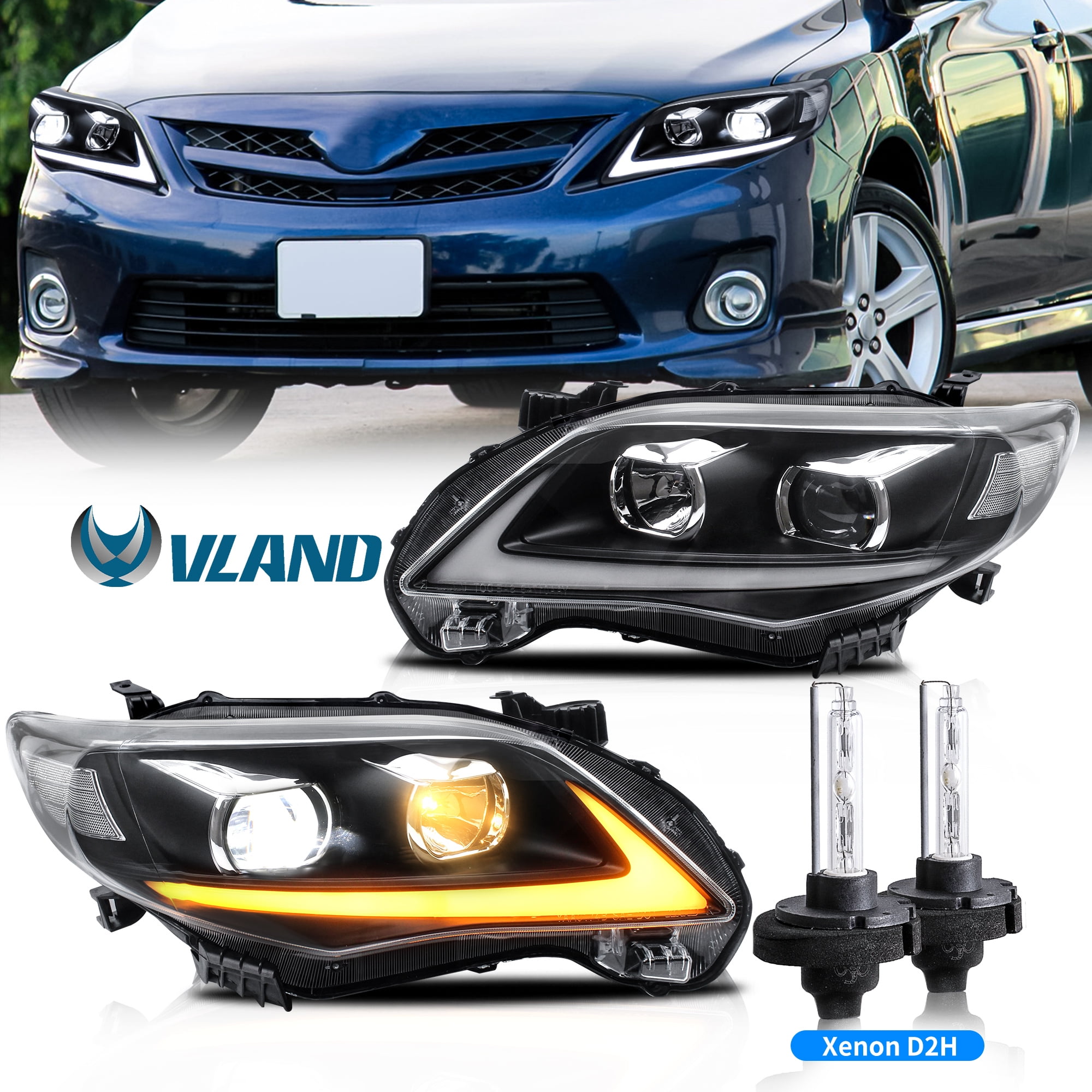 2012 Toyota Corolla Headlight