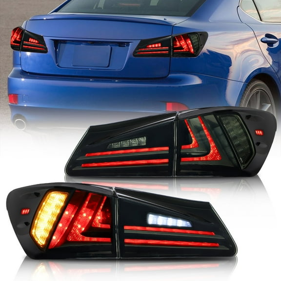 VLAND LED tail lights assembly for Lexus IS250 IS350 IS F 2006 2007 2008 2009 2010 2011 2012 2013