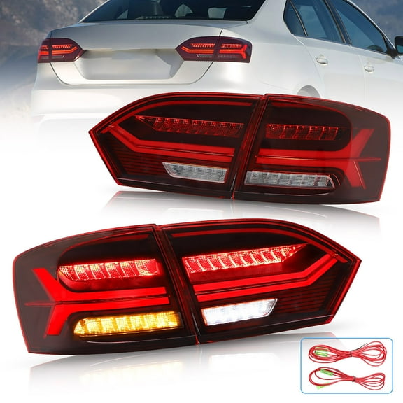 VLAND for Volkswagen VW Jetta Sagitar Tail Lights 2011 2012 2013 2014