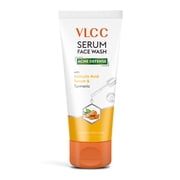 VLCC Acne Serum Face Wash, Face Cleanser, Turmeric, 3.38 oz