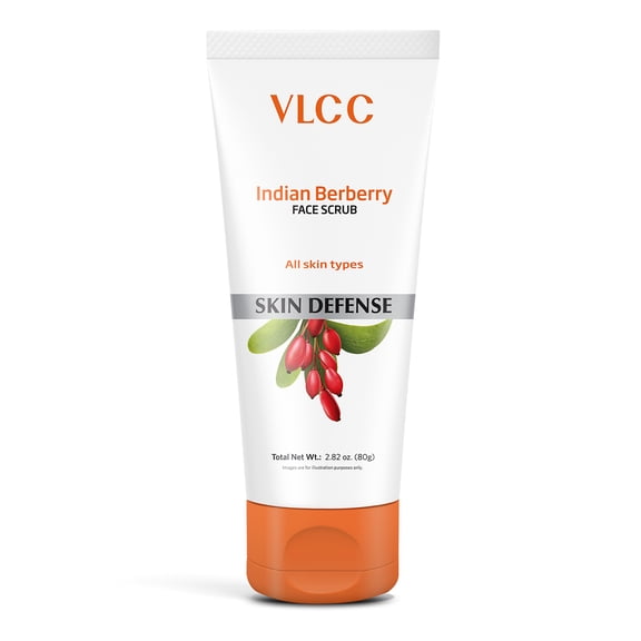 VLCC Berberry Face Scrub, Exfoliating Face Scrub, 2.82 oz