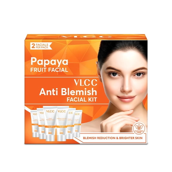 VLCC Papaya Fruit Facial Kit, 60g