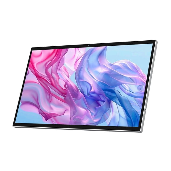 VLH 27" FHD Portable TV with Google EDLA-Certified Android 15, 6G RAM+128G Storage, 1080P Smart Handy TV with 13MP Camera and Large Battery, Touchscreen Monitor