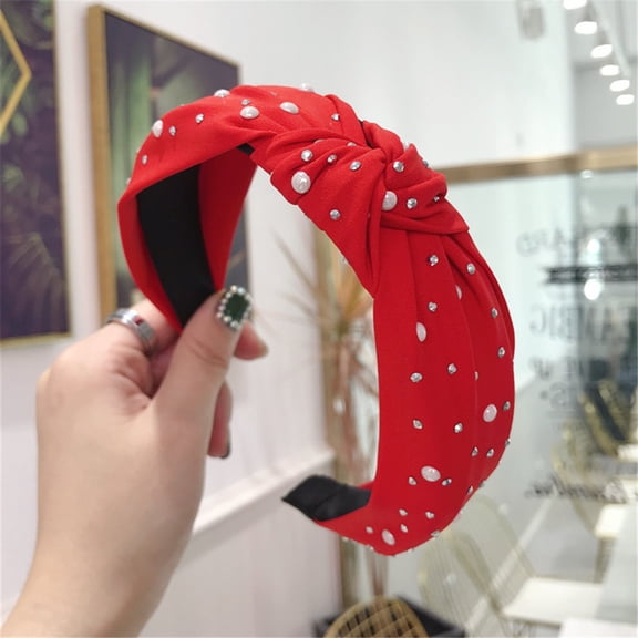 VLOOCKL Headbands for Women's Hair Accessories – Wide Non-Slip Elastic Hair Bands, Thick Solid Color Headbands for Girls & Women's Hair Accessories, Trendy Fall Style