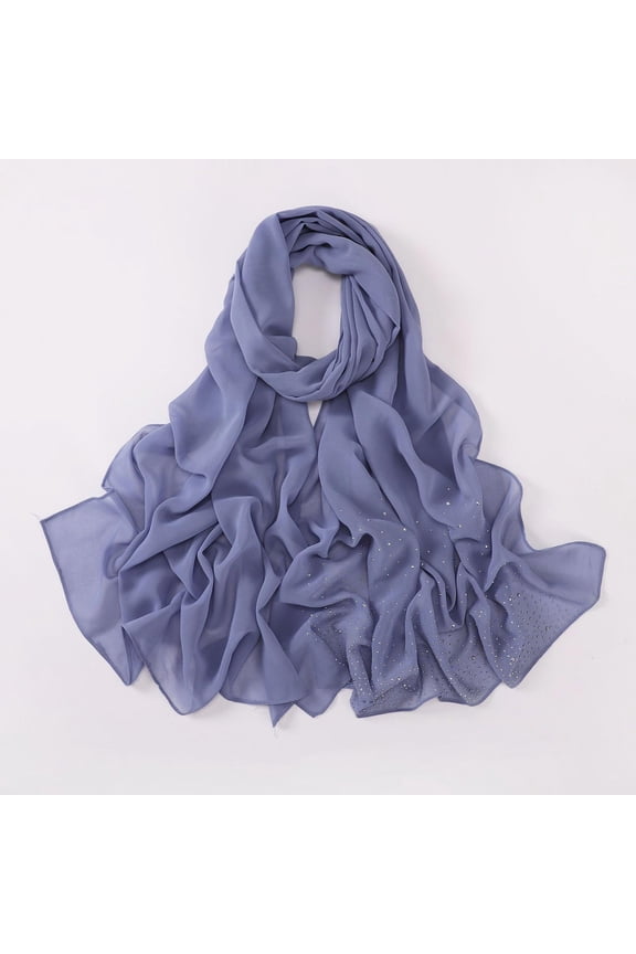 VLOOCKL Neckerchief for Women Soft Modal Cotton Instant Hijab Head Wraps Shawls Long Scarves