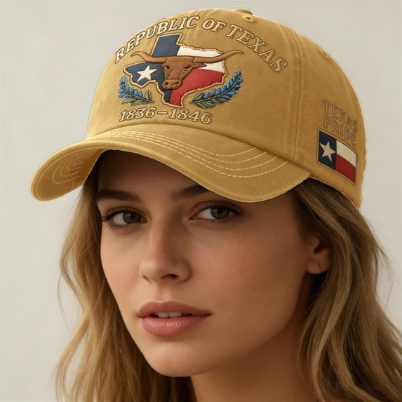 VLOOCKLW Baseball Cap Women Soft Top Design Flat Brim Style Exquisite Embroidery Decor Lightweight Breathable Sun Hat Adjustable Fit for Sports Daily Casual All Season