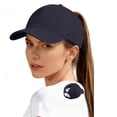 thumbnail image 1 of VLOOCKLW Breathable Sport Cap For Women Ponytail Opening Mesh Baseball Hat Lightweight Quick Dry Summer Running Adjustable, 1 of 9