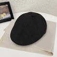 thumbnail image 1 of VLOOCKLW British Retro Octagonal Cap Wool Blend Octagonal Flat Cap for Men Women Vintage Daily Wear, 1 of 4