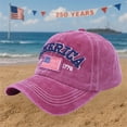 thumbnail image 1 of VLOOCKLW Commemorative Cap States 250th Anniversary Patriotic Hat Adjustable Baseball Cap Classic Outdoor Sun Protection Hat, 1 of 6