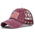 thumbnail image 1 of VLOOCKLW Commemorative Cap States 250th Anniversary Patriotic Hat Adjustable Baseball Cap Classic Outdoor Sun Protection Hat, 1 of 3