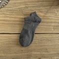 thumbnail image 1 of VLOOCKLW Cotton Ankle Socks For Men Breathable Thin Sweat Wicking Low Top Summer Shallow Mouth No Show Casual, 1 of 3